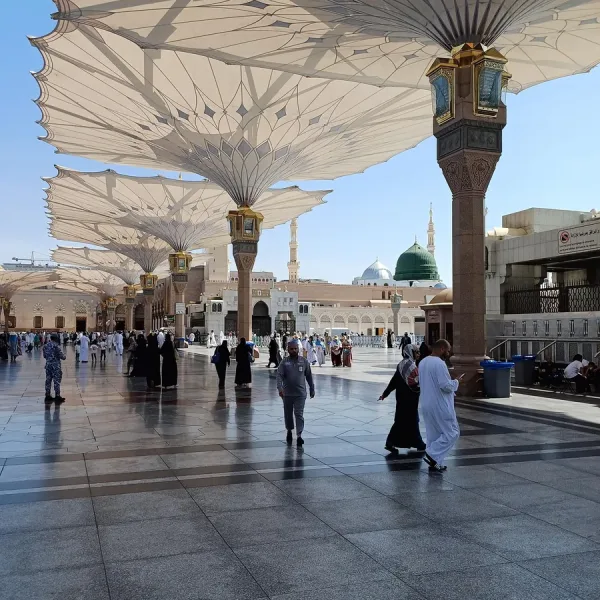 الوصول إلى المسجد النبوي