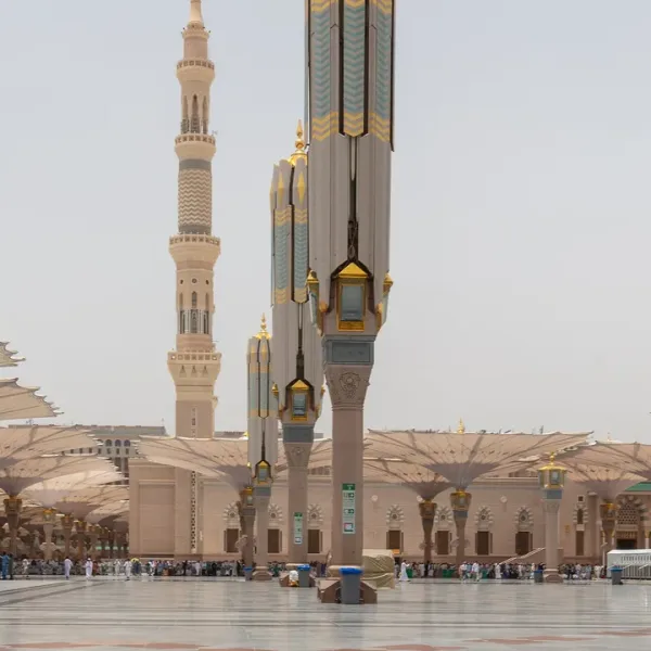ساحة المسجد النبوي